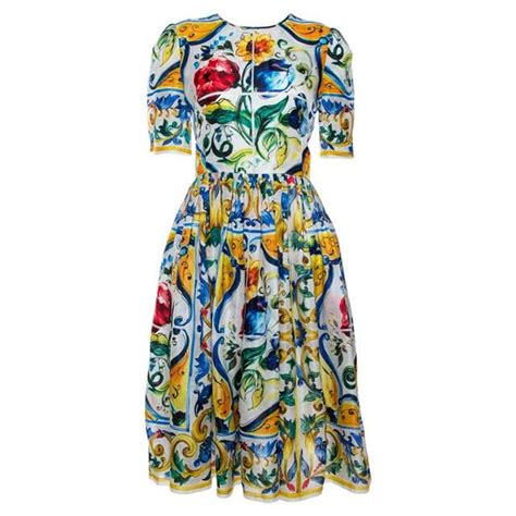 dolce and gabbana majolica dress replica|Majolica: the iconic Dolce&Gabbana print .